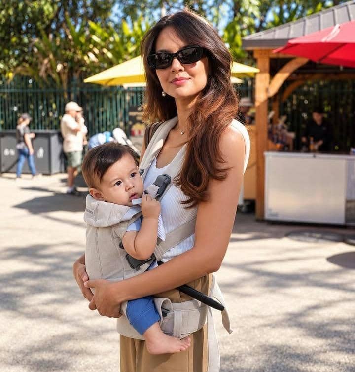 Aurelie Moeremans ajak anak jalan-jalan ke Aquarium of the Pacific