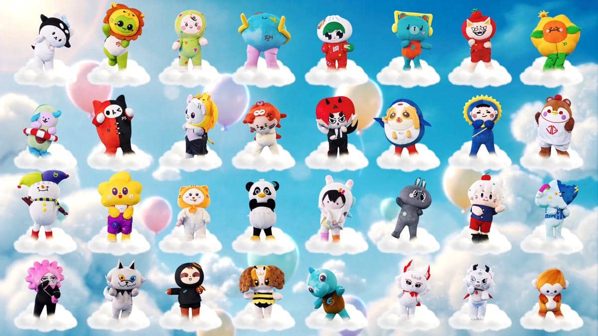 Maskot GMMTV terlihat dalam materi dari kanal YouTube GMMTV RECORDS sebagai karakter promosi.