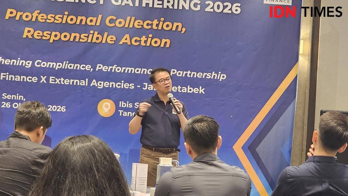 Peserta gathering BFI Finance bersama perusahaan profesional collector di Tangerang dalam kegiatan perusahaan.