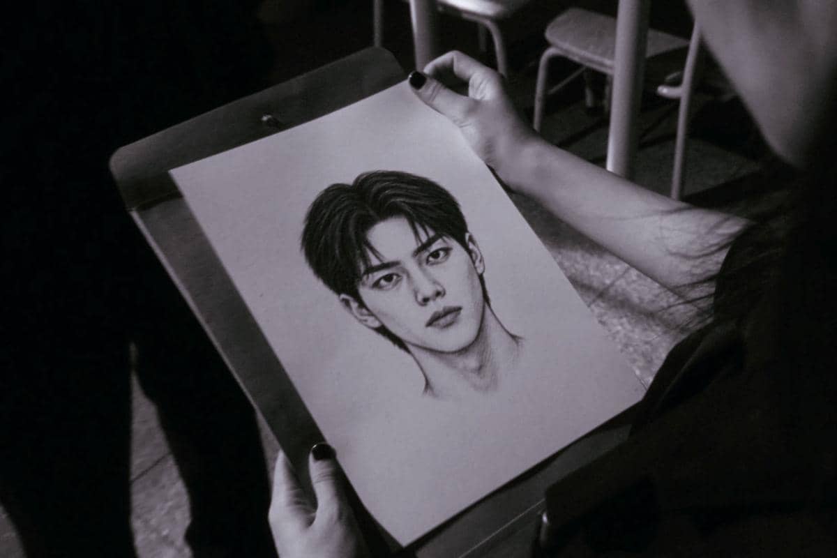 Song Kang di MV You're Under Arrest - ILLIT