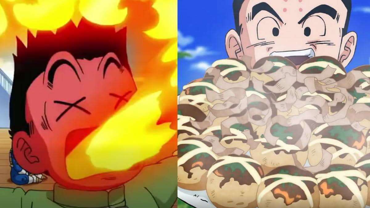 Krilin dan Beerus, Dewa Kehancuran, tampil dalam ilustrasi promosi serial anime Dragon Ball Super produksi Toei.