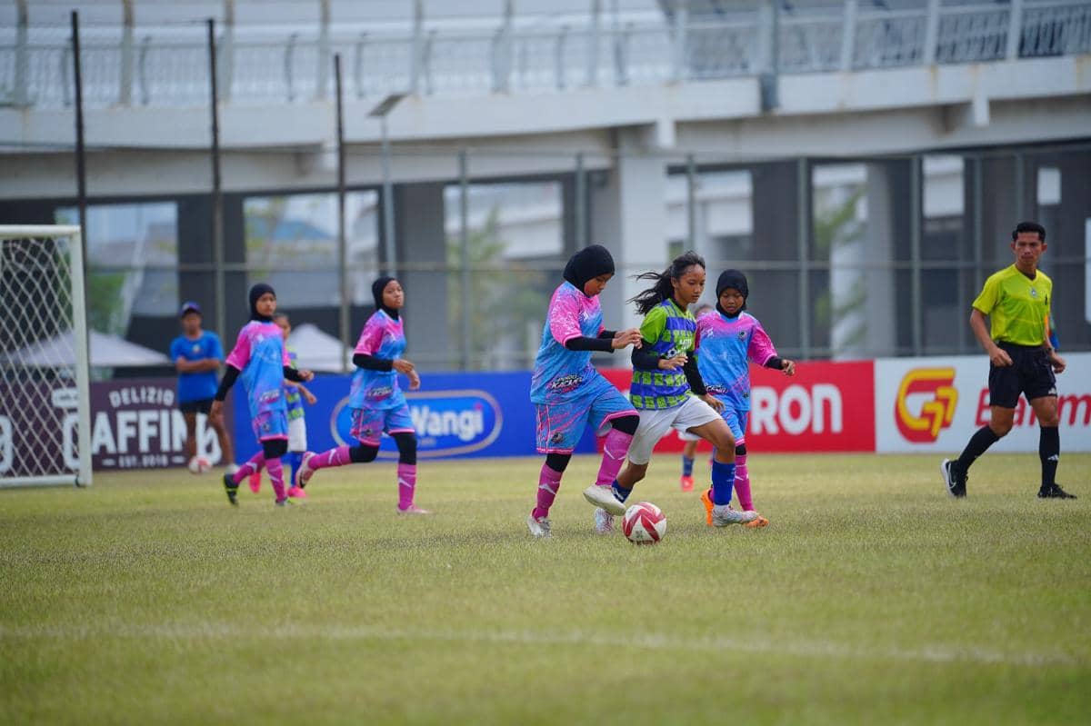 Gaya Inzaghi di Lapangan JIS: Talenta Cilik Sepak Bola Putri DKI
