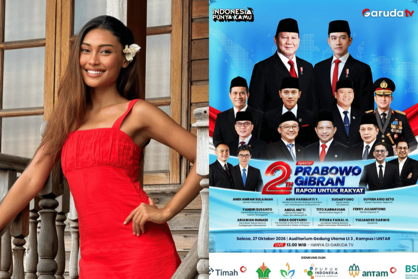 Novia Bachmid Tegaskan Gak Jadi Isi Acara 2 Tahun Prabowo Gibran