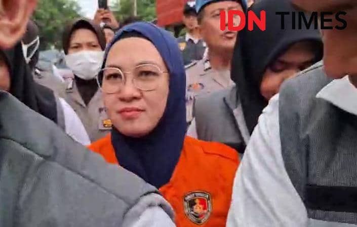 Mantan Bupati Gowa Husniah Talenrang Ditahan 20 Hari di Rutan Polda Sulsel