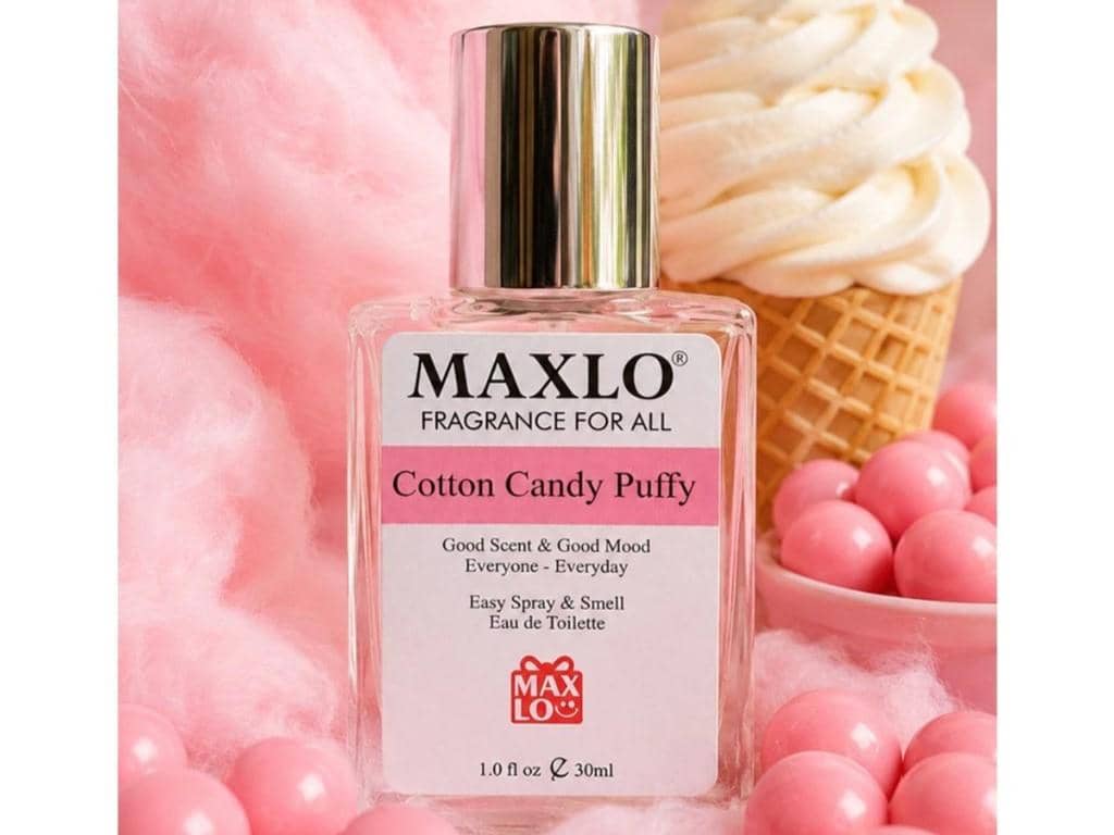 MAXLO Cotton Candy Puffy