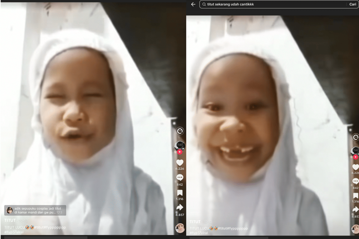 Lirik Titut yang viral di TikTok