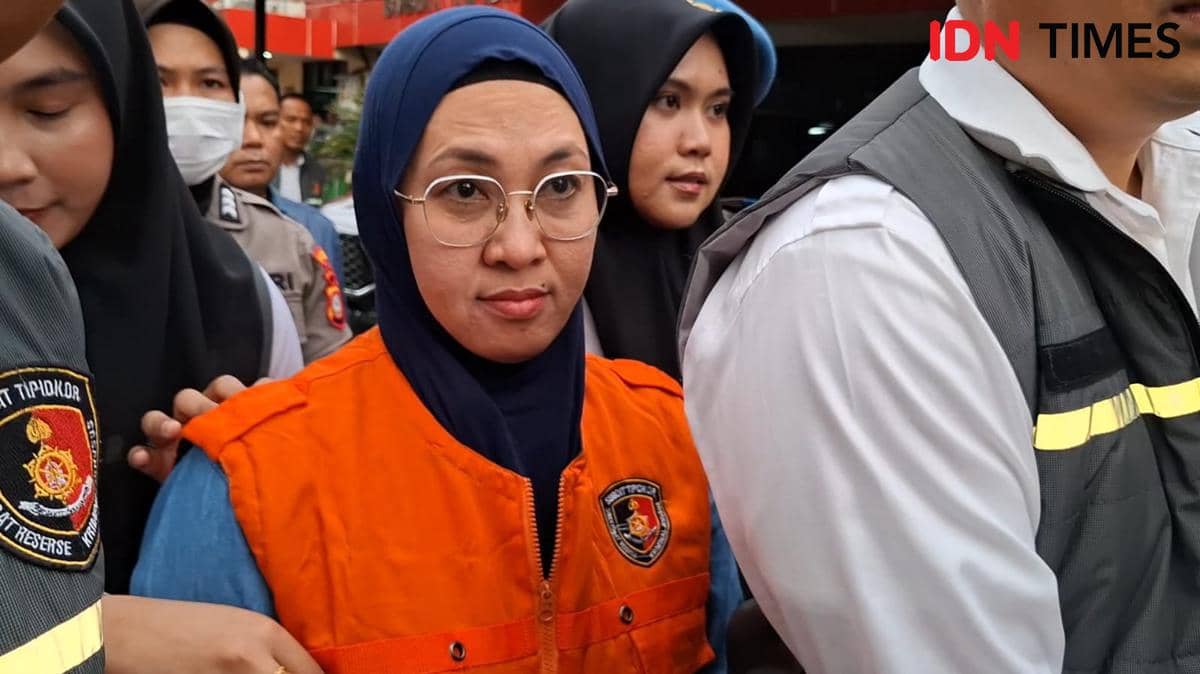 Mantan Bupati Gowa Husniah Talenrang Ditahan