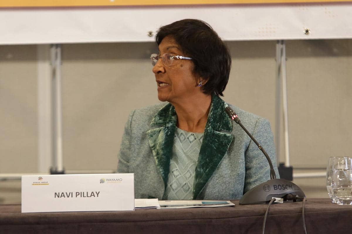 Navi Pillay, eks kepala hak asasi manusia Perserikatan Bangsa-Bangsa