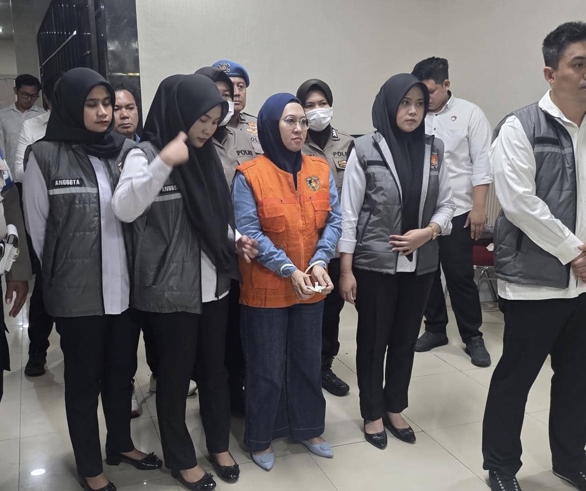 Eks Bupati Gowa Husniah Talenrang Ditahan di Kasus Pemerasan dan TPPU