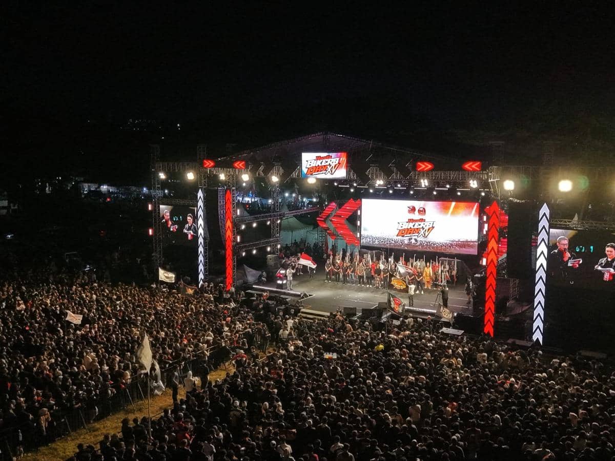 Honda Bikers Day 2026 Kumpulkan 32 Ribu Bikers, Donasi Rp50 Juta