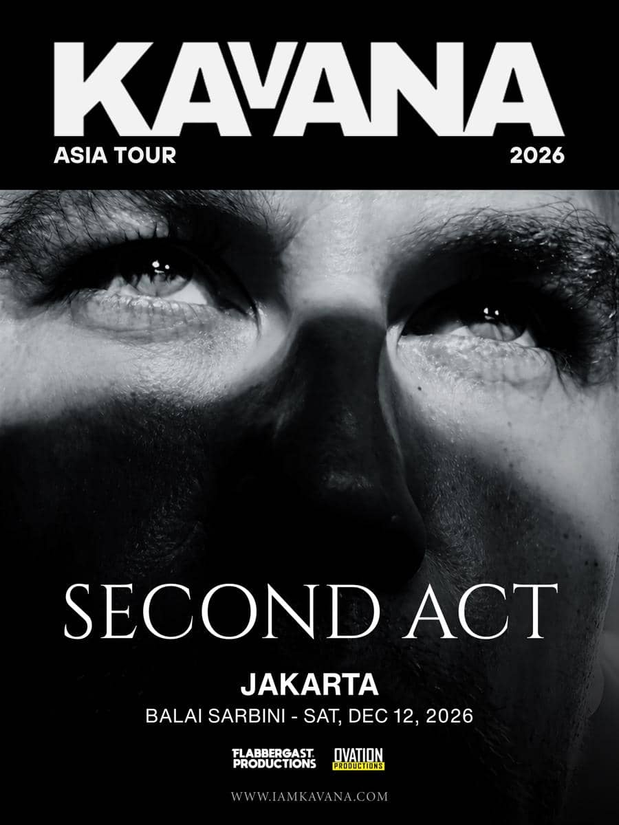 Penampilan Kavana di panggung konser Second Act Asia Tour yang berlangsung di Jakarta pada tahun 2026.
