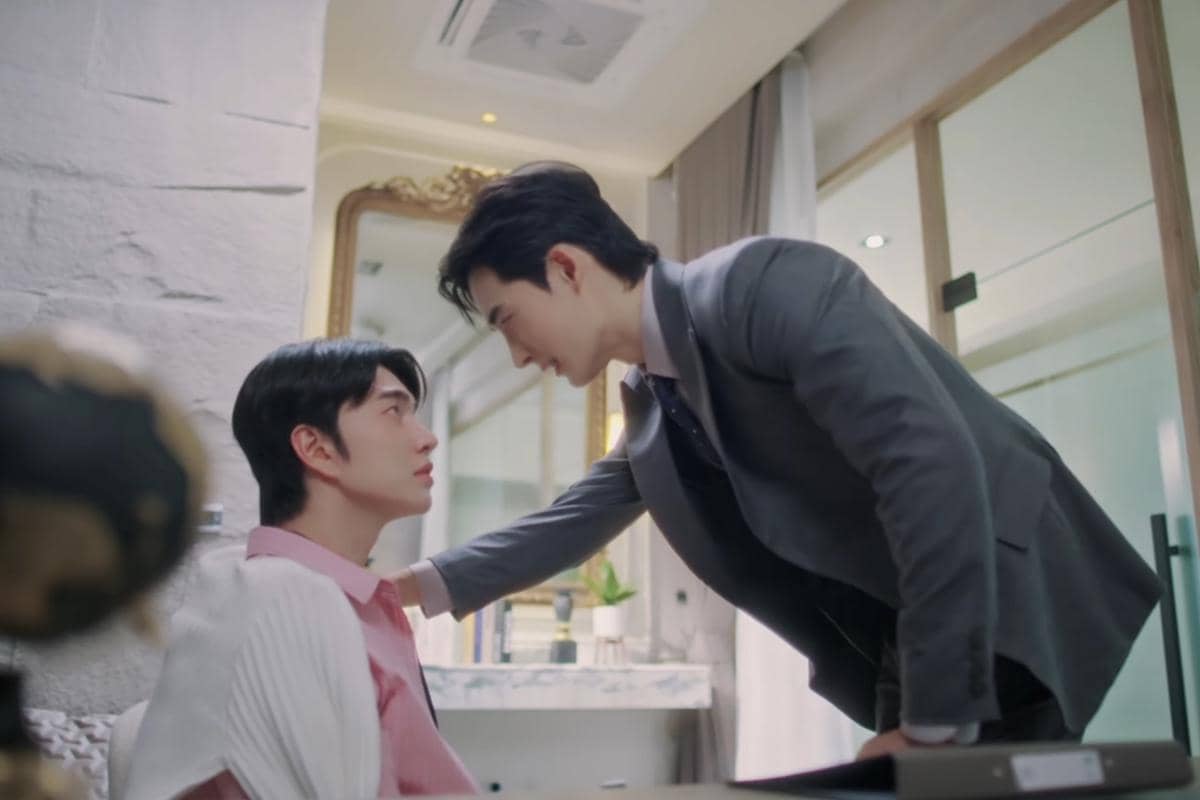Cuplikan adegan drama The Last Lock of Love dari Onebychat Entertainment yang digunakan sebagai materi promosi.