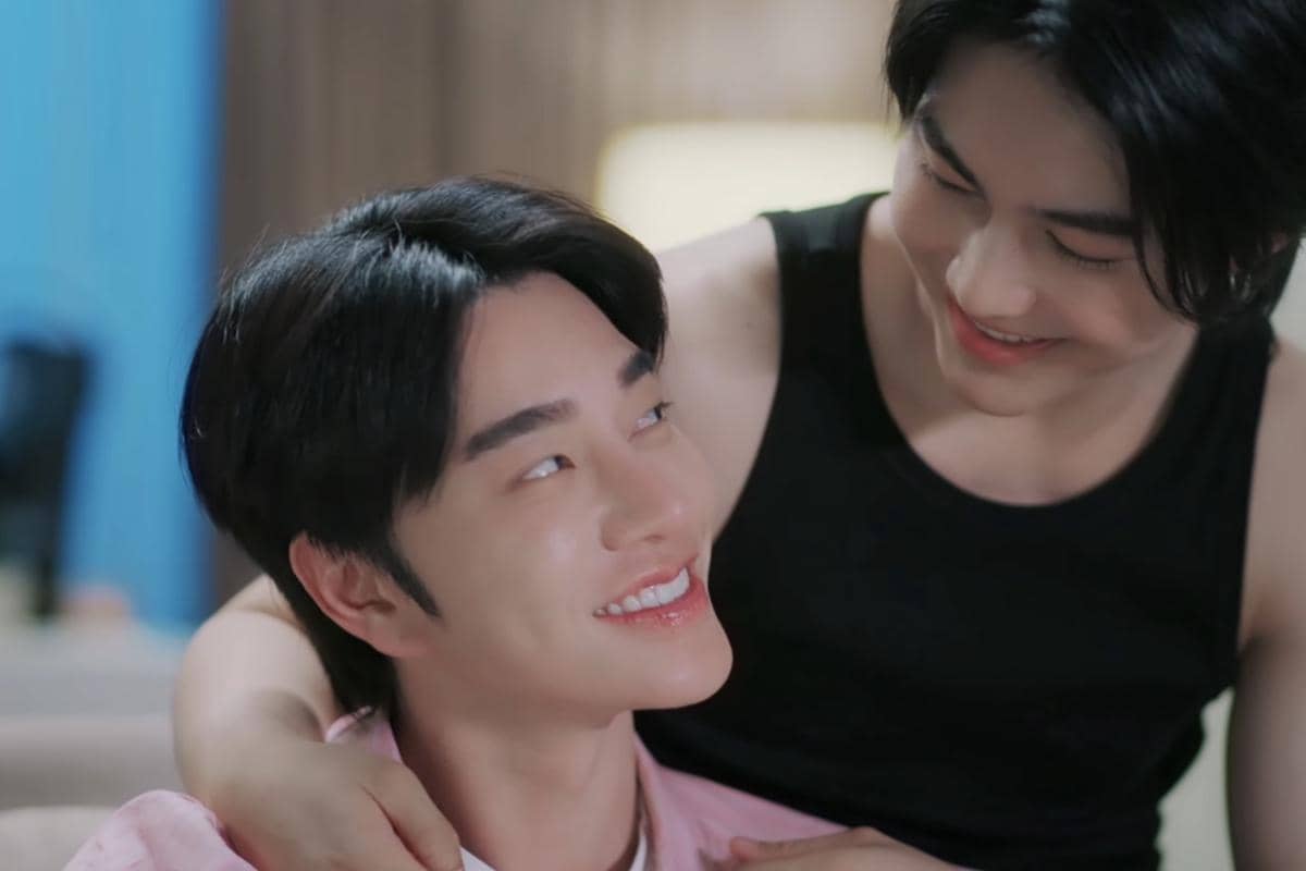 Cuplikan adegan drama The Last Lock of Love dari Onebychat Entertainment untuk materi promosi serial tersebut.