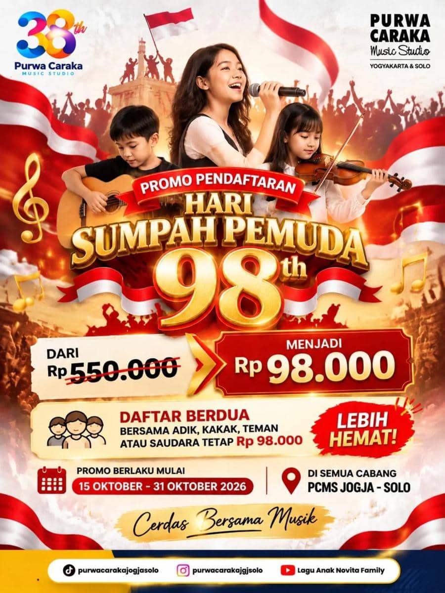 Promo Sumpah Pemuda 2026 kategori lainnya