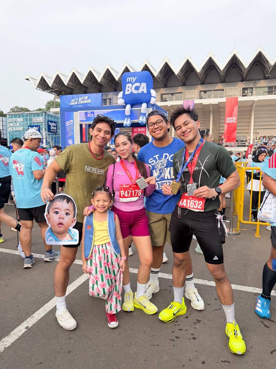Abel Cantika raih PB saat lari 10K di Jakarta Running Festival 2026
