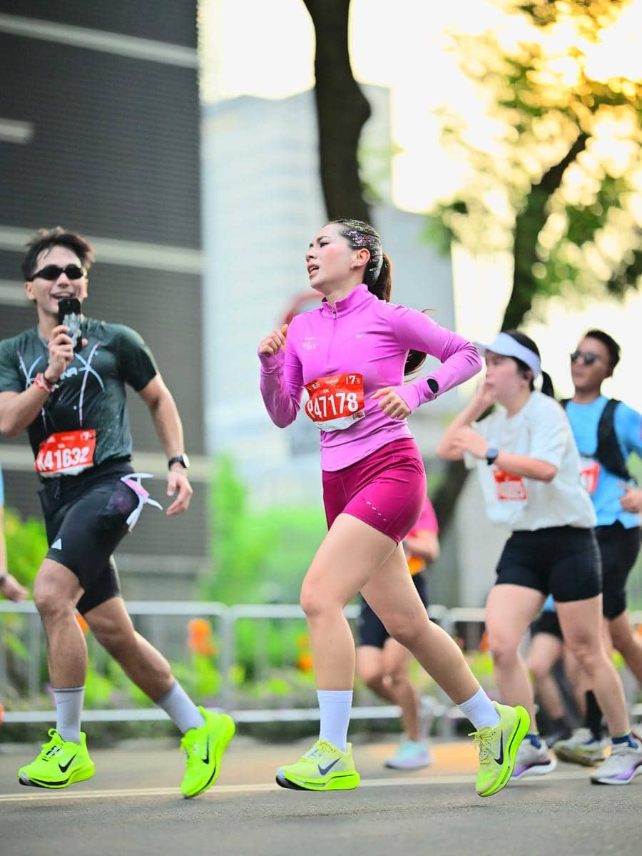 Abel Cantika raih PB saat lari 10K di Jakarta Running Festival 2026
