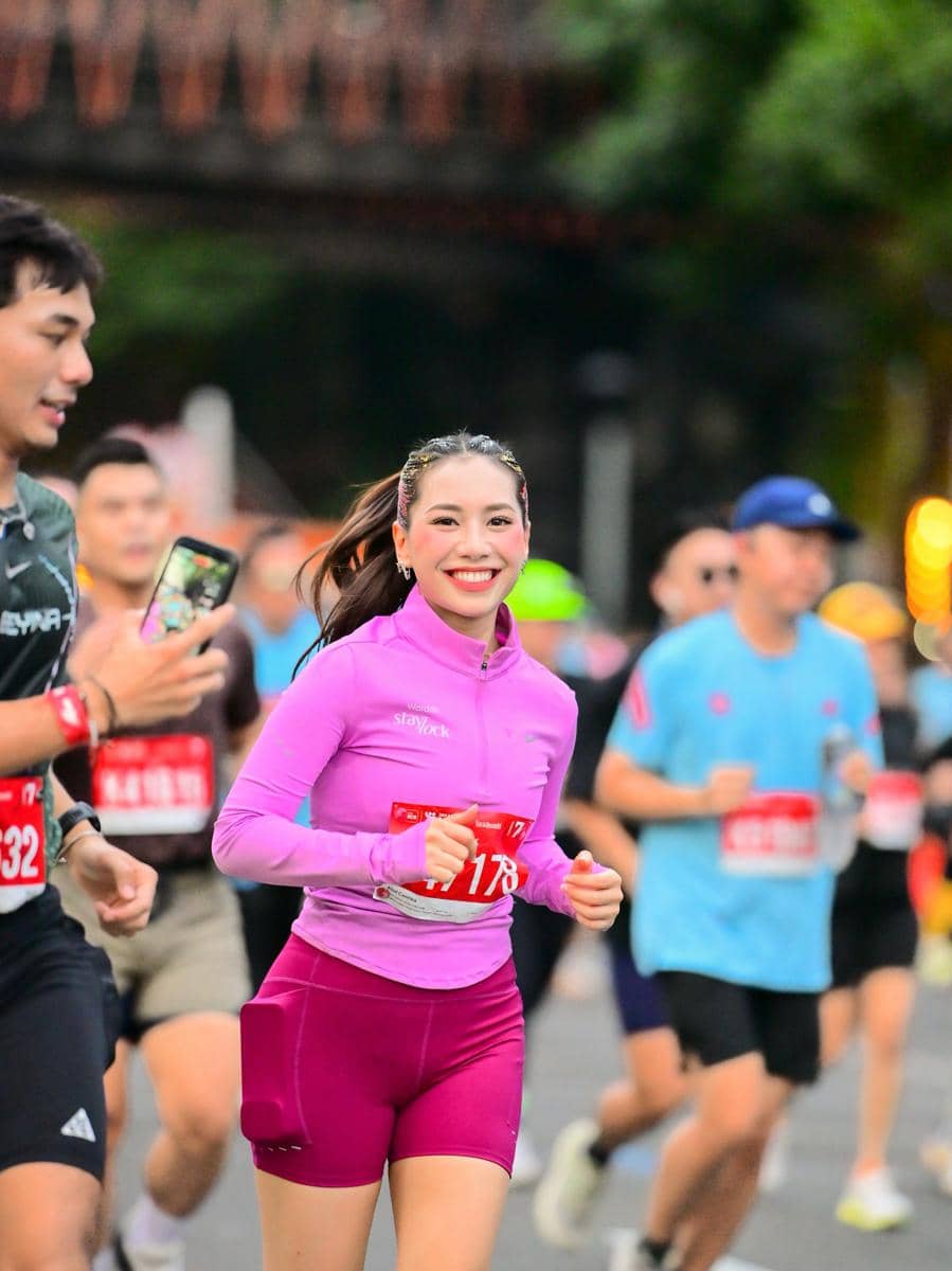Abel Cantika raih PB saat lari 10K di Jakarta Running Festival 2026