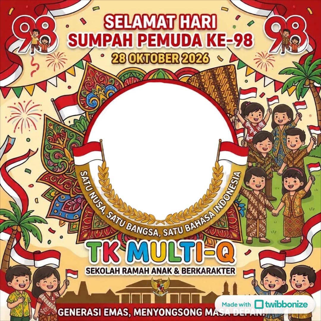 Link Download Twibbon Sumpah Pemuda 2026