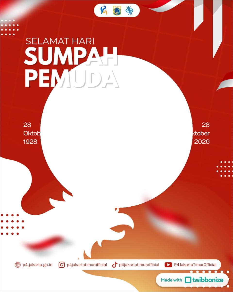 Link Download Twibbon Sumpah Pemuda 2026