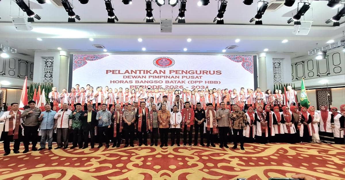 Kakanwil Imigrasi Sumut Hadiri Pelantikan DPP Horas Bangso Batak