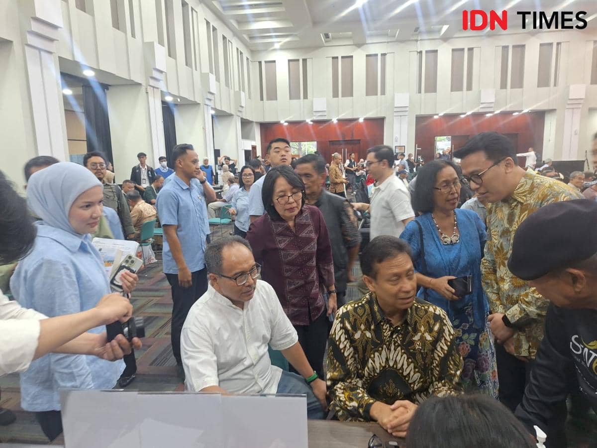 Agenda program Cek Kesehatan Gratis (CKG) yang digelar Kementerian Kesehatan bersama Serikat Wartawan Senior Indonesia (SWSI) pada Senin (26