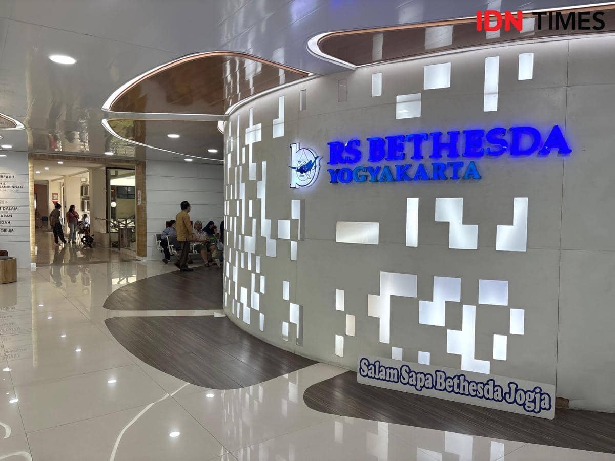 Rumah Sakit (RS) Bethesda Yogyakarta, Senin (26/10/2026). (IDN Times/Herlambang Jati Kusumo)