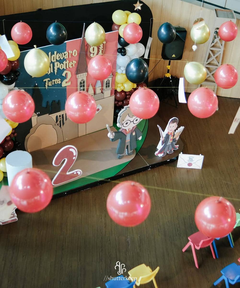 Dekorasi ultah anak bertema Harry Potter