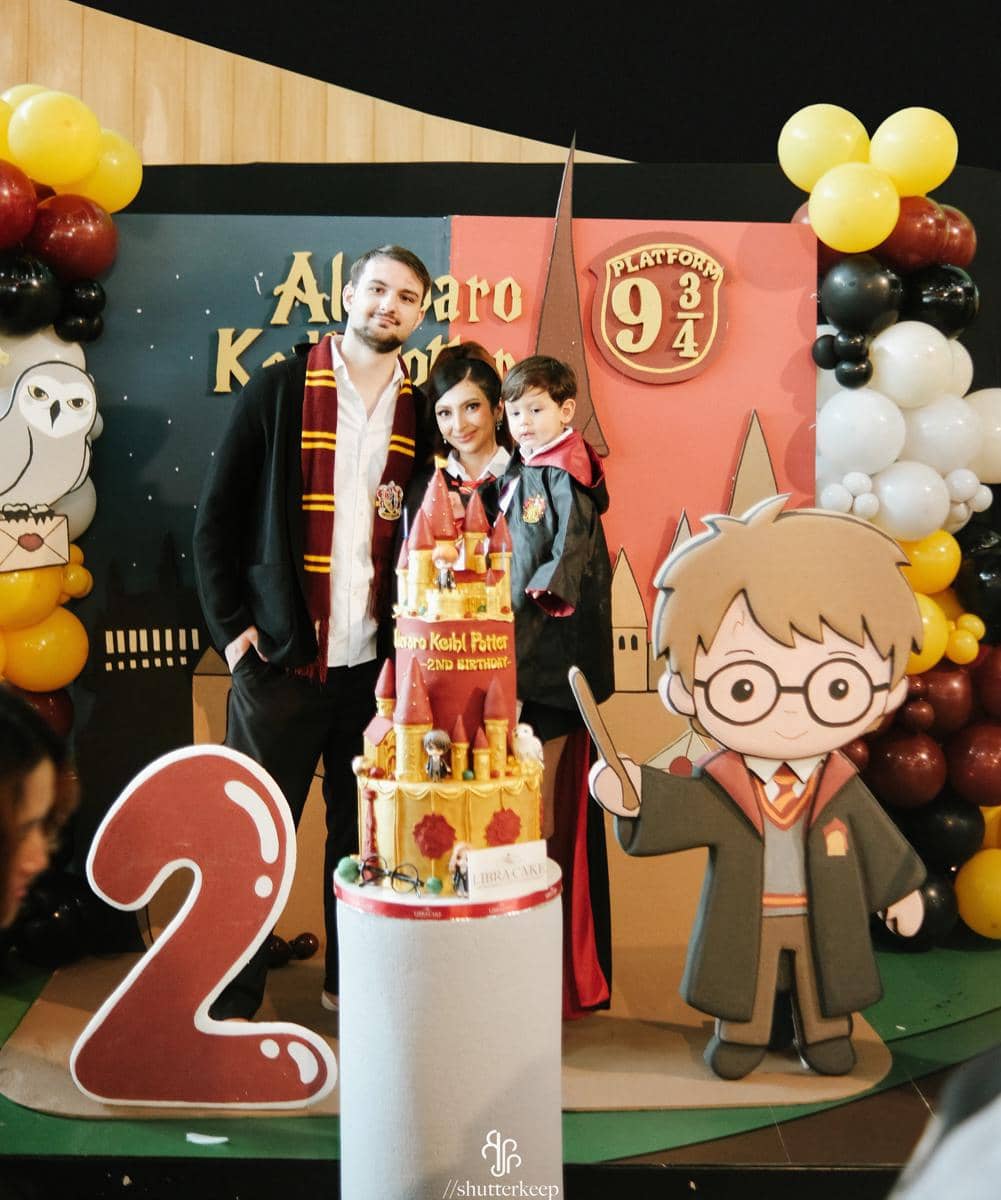Dekorasi ultah bertema Harry Potter