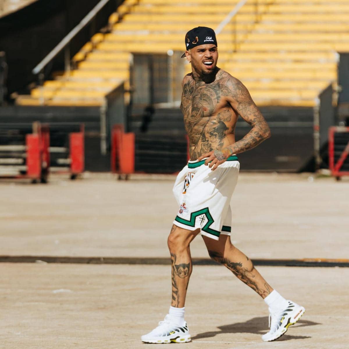 Potret Chris Brown yang diunggah melalui akun Instagram resminya, @chrisbrownofficial, dalam sebuah unggahan.