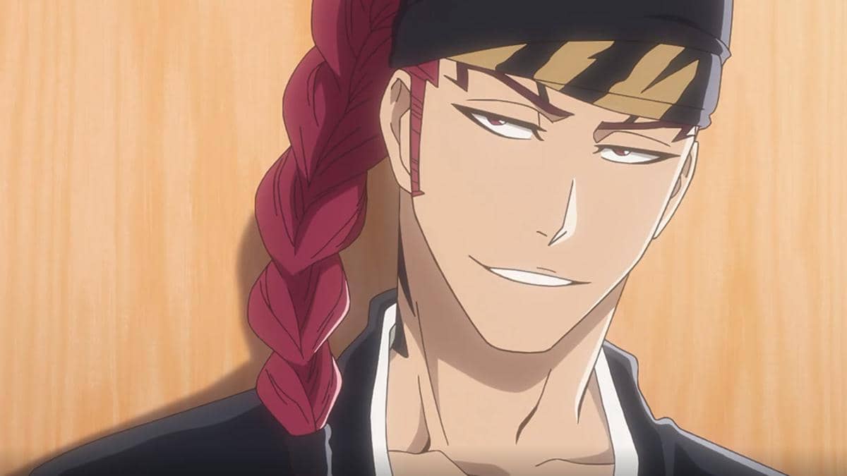 Renji Abarai menemani istrinya pada acara pelantikan resmi dalam anime Bleach TYBW Part 4 produksi Pierrot.
