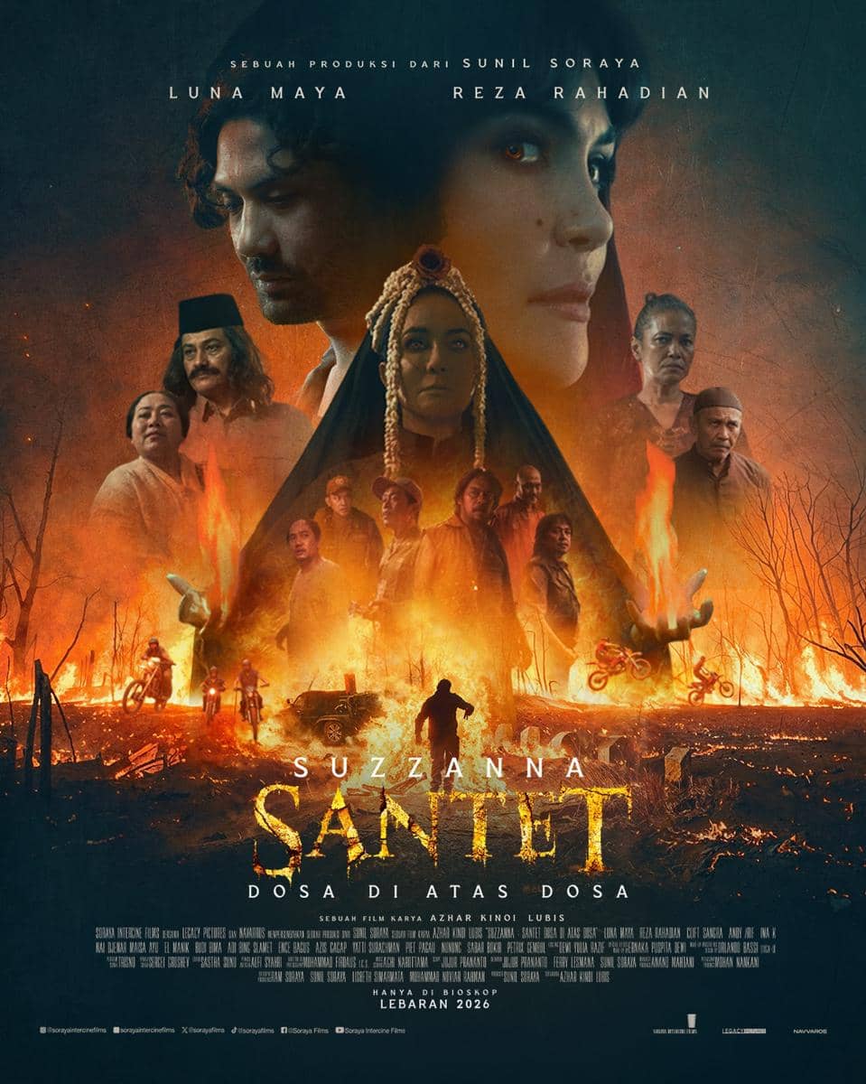 Poster film Suzzanna: Santet Dosa di Atas Dosa (dok. Soraya Intercine Films/Suzzanna: Santet Dosa di Atas Dosa)