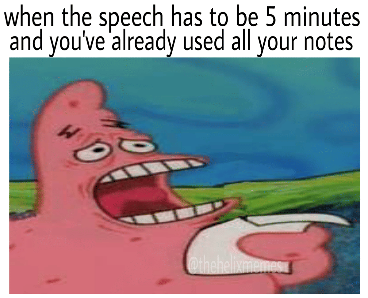 meme SpongeBob tentang murid