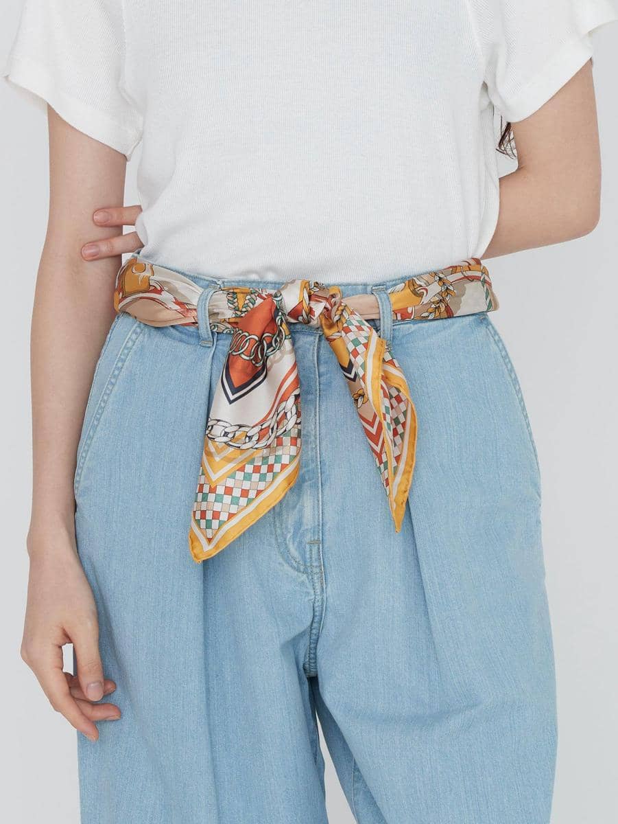 OOTD silk scarf 