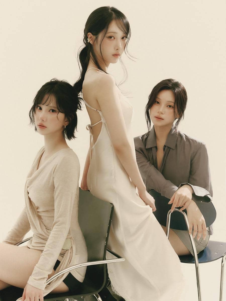 potret Eunha, SinB, dan Umji