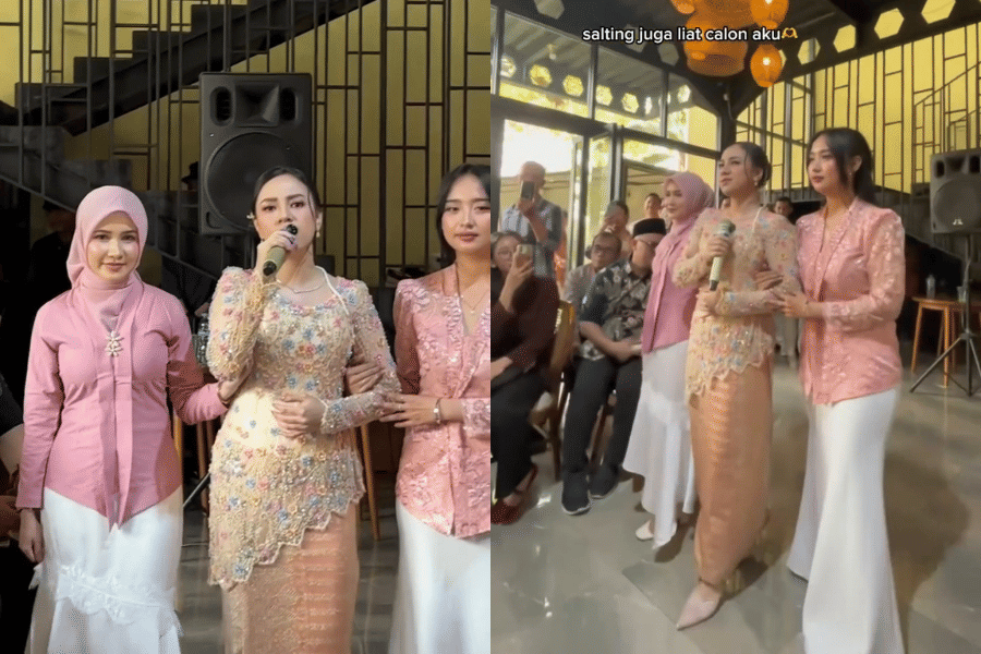 Kebaya dan Dekorasi Lamaran Selebgram Azia Riza, Stunning Banget