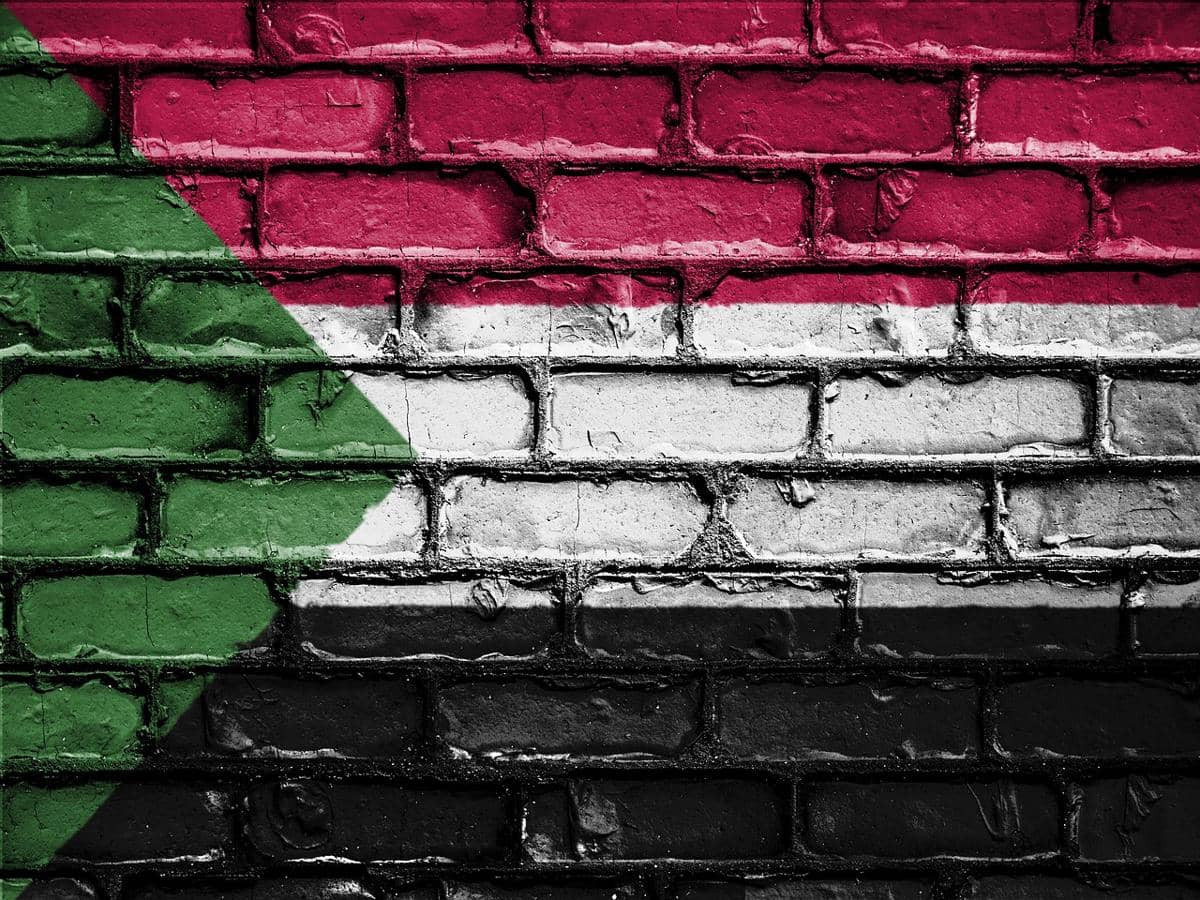 ilustrasi bendera Sudan