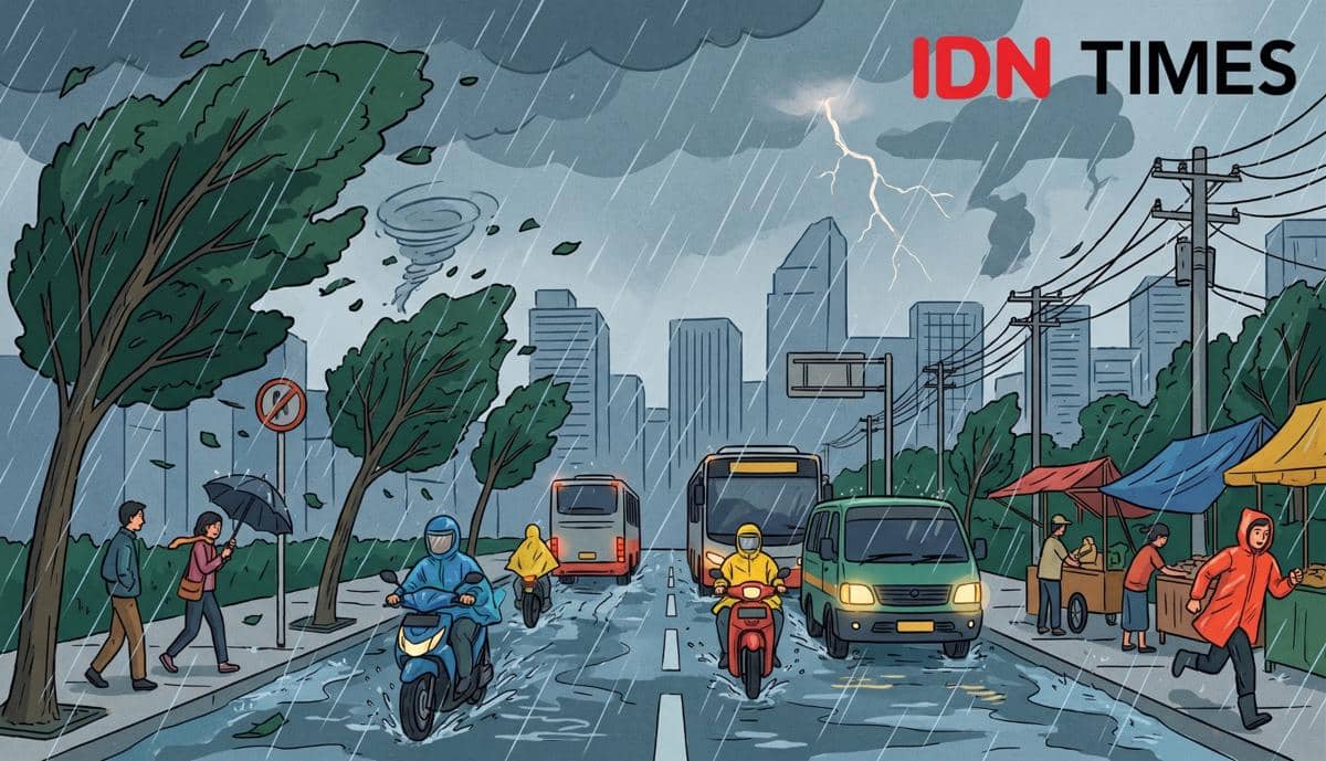 Siklon Arnab, Sumut dalam Intaian Cuaca Ekstrem Hingga Akhir Oktober