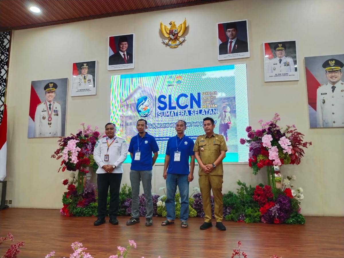 BMKG Bekali Nelayan Sumsel Pengetahuan Cuaca Lewat SLCN 2026