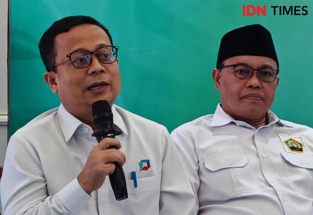 Kepala Biro Humas dan Komunikasi Publik Kementerian Agama (Kemenag), Thobib Al Asyhar (IDN Times/Ilman Nafi'an)