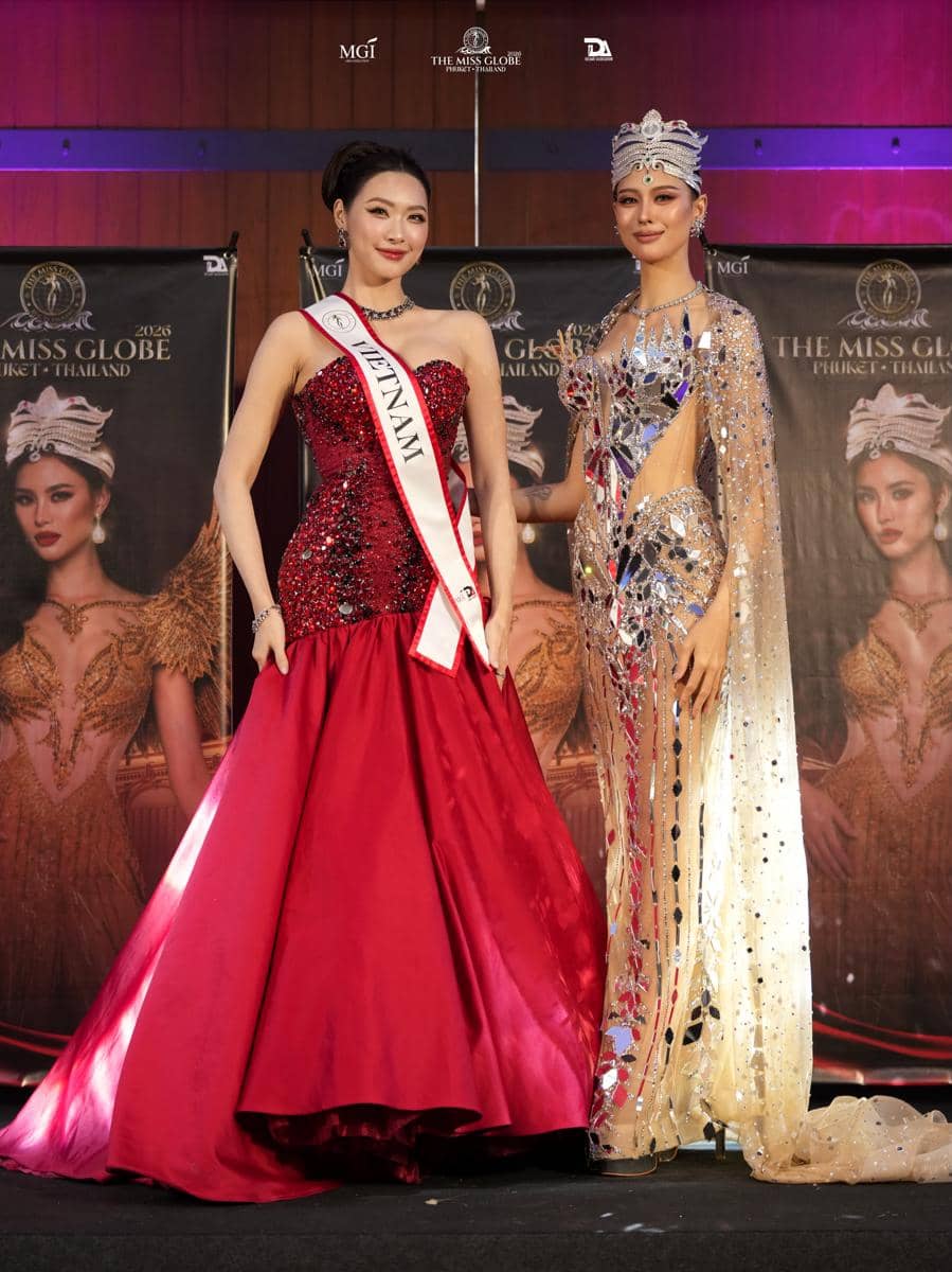 Potret Wakil Asia Tenggara di Sashing Ceremony The Miss Globe 2026 
