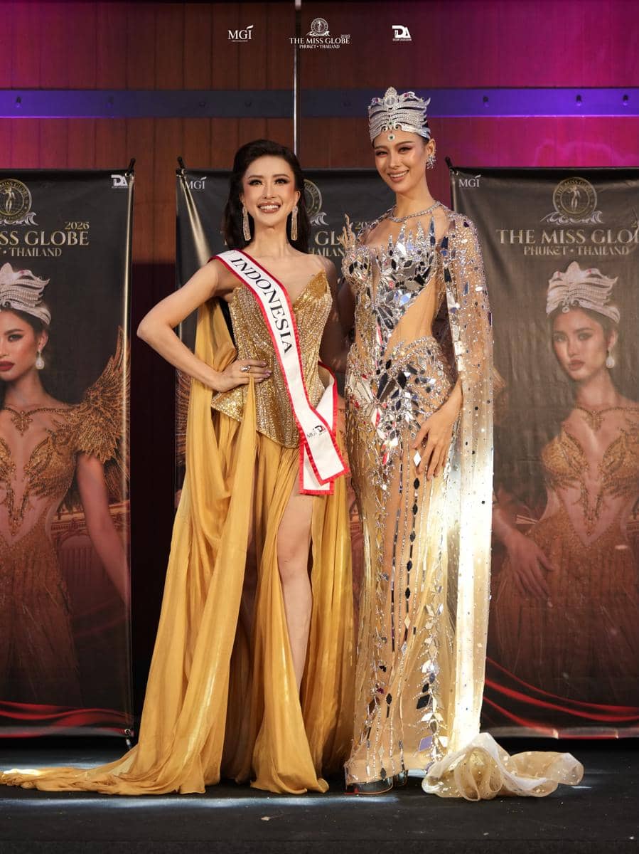 Potret Wakil Asia Tenggara di Sashing Ceremony The Miss Globe 2026 