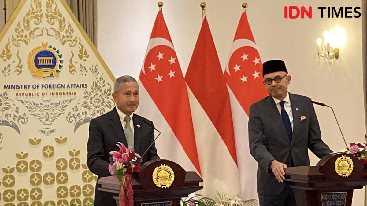RI-Singapura Bentuk Satgas, Buru Perusahaan Penyebab Kabut Asap