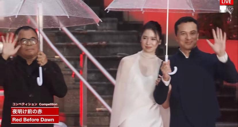 Materi promosi film Merah Sebelum Fajar yang dibagikan melalui akun Instagram resmi @merahsebelumfajar.