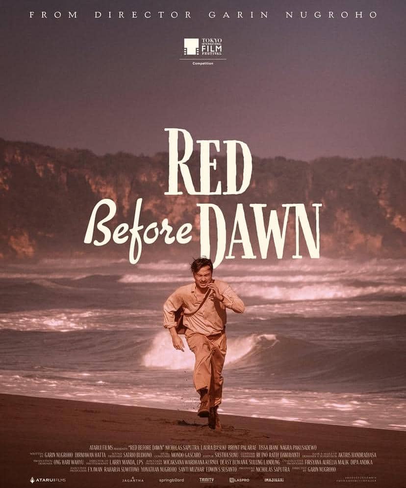 Materi promosi film Merah Sebelum Fajar yang diunggah melalui akun Instagram resmi merahsebelumfajar.