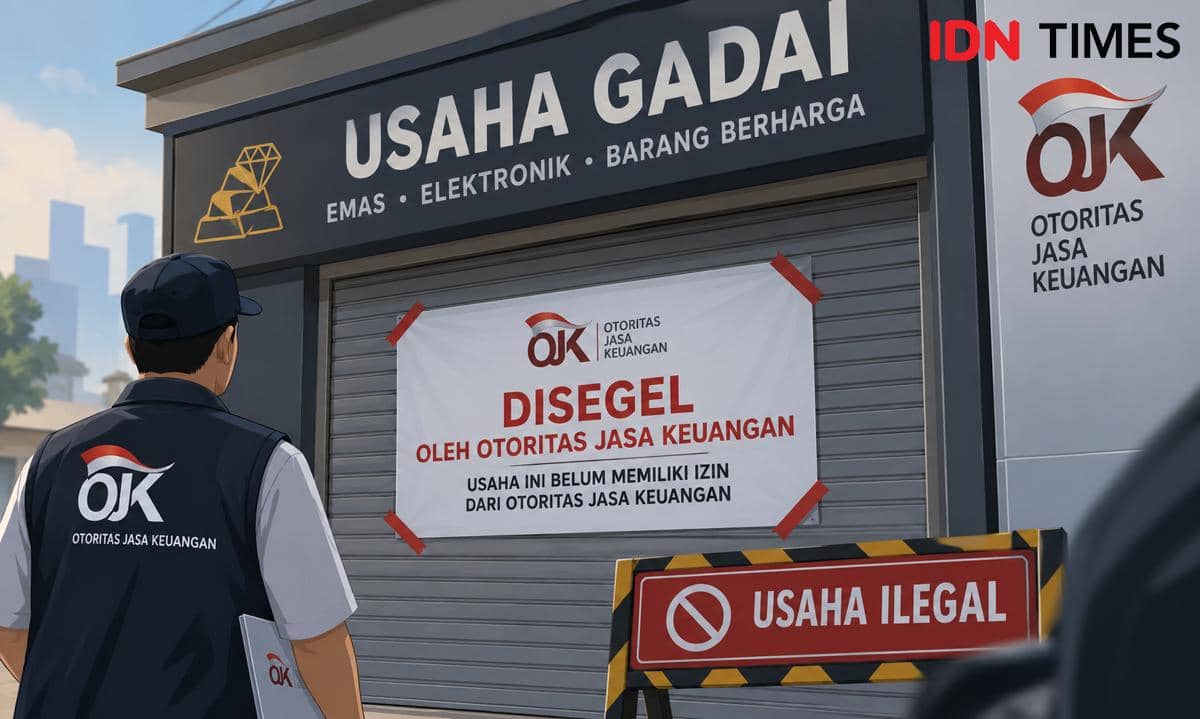 CEK FAKTA: OJK Blokir 11 Gadai Ilegal yang Potensi Rugikan Masyarakat