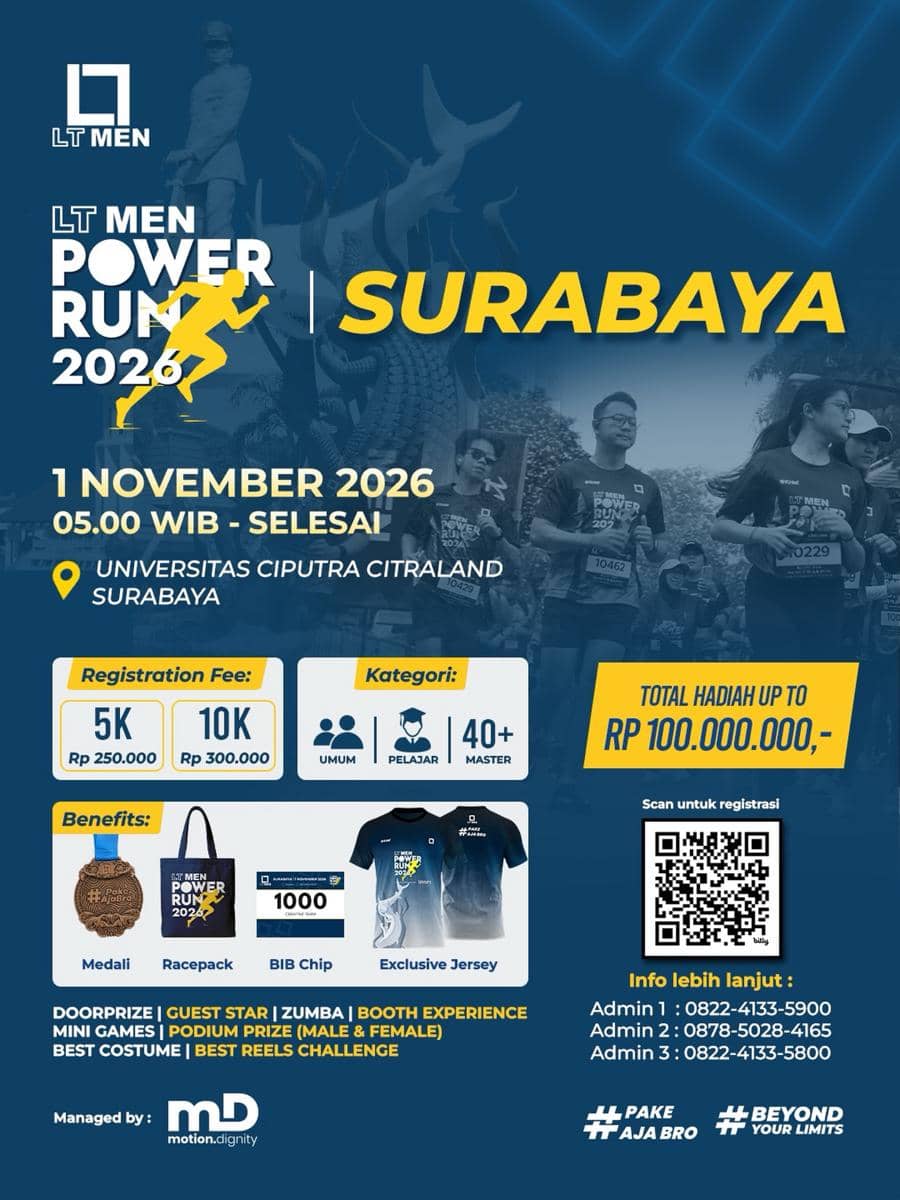 jadwal event lari november 2026