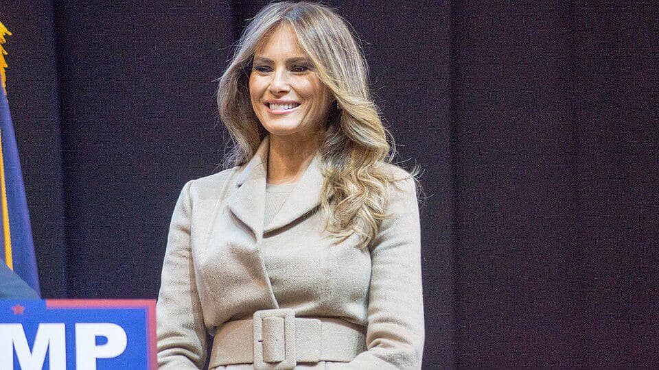 Ibu Negara Amerika Serikat, Melania Trump.