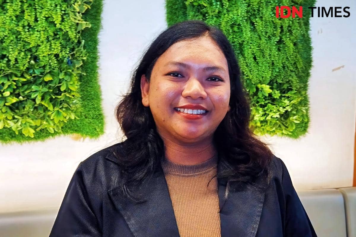 Finance and HR Leader PT Portobello, Ayang Ardiana Susilowati. (IDN Times/Dhana Kencana)