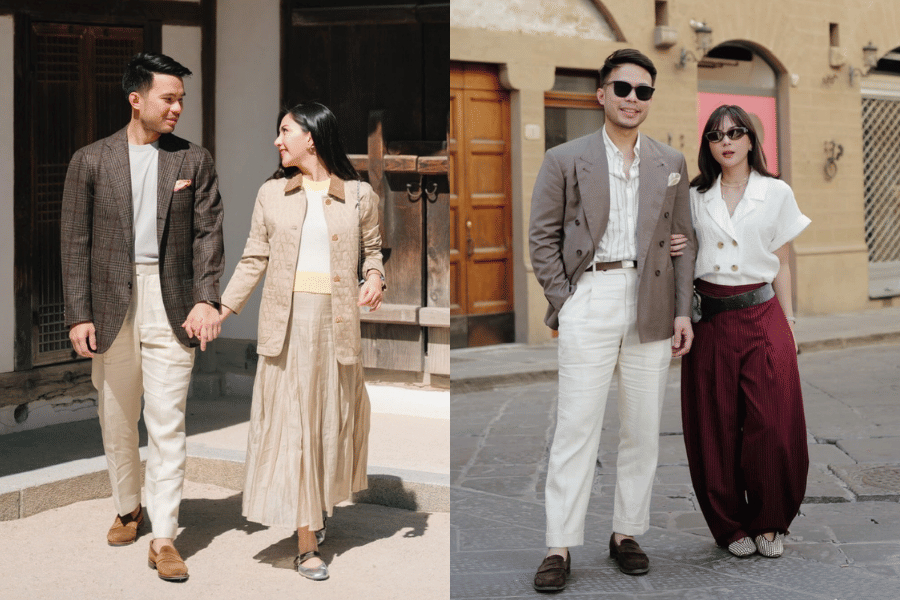 7 OOTD Liburan ala Jessica Mila dan Suami, Look yang Timeless!