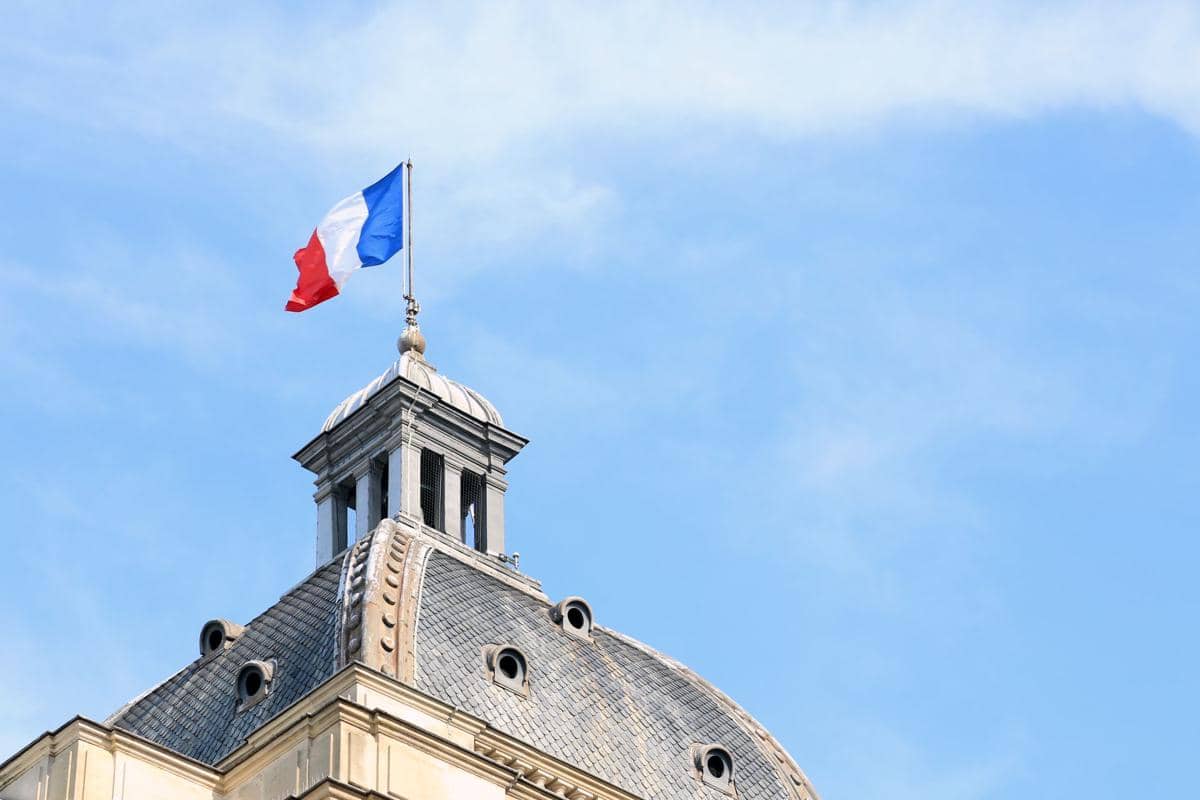 potret bendera Prancis